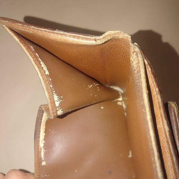 Louis Vuitton Monogram Canvas Vintage Small Fold Wallet Snap Closure Unisex - Picture 13 of 13